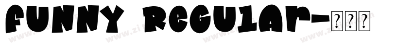funny Regular字体转换